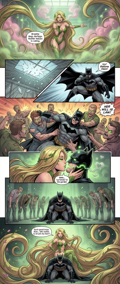 Even Batman Kneels Before Her