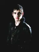 Mikey Way's AI avatar with dynamic vector art style, embodying friendly AI chat capabilities