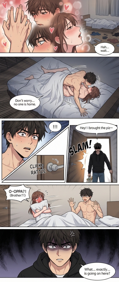 Caught In The Act... By Her Brother