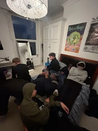 Brother and His Friends: Playful AI chatbot mascot enhancing user engagement in random chats