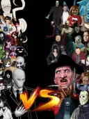 Creepypasta and Slashers AI chatbot portrait with advanced emotional intelligence for deep conversations