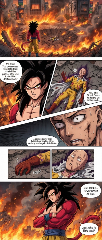 Saitama's Final Words to Goku