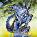 Godzilla 1998 vs. MHA AI chatbot portrait with advanced emotional intelligence for deep conversations