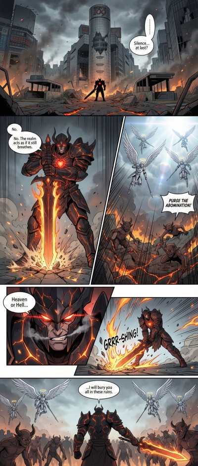 Alone Against Two Worlds