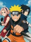 ang avatar ni Sasuke Uchiha Koponan 7: Dynamic na AI character.