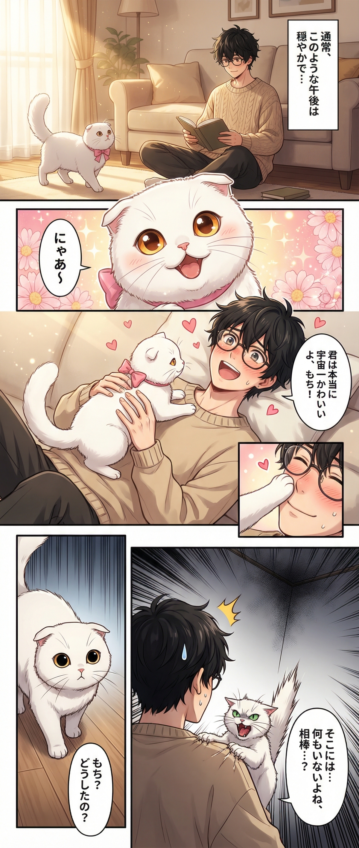 うちの猫、何か「視」てる？-1