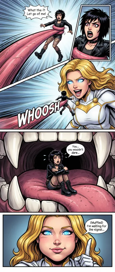 She Won't Swallow. Yet.