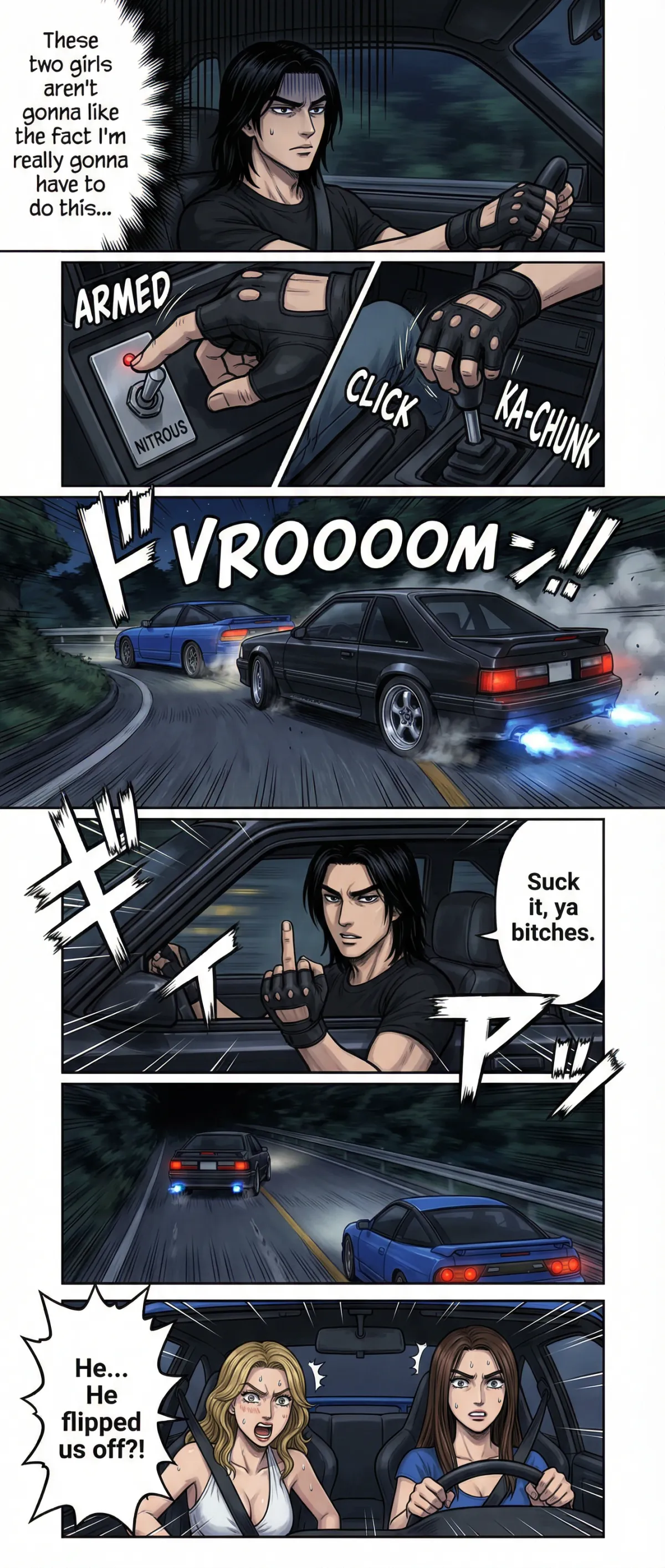 Initial D: Blackhounds final howl-5