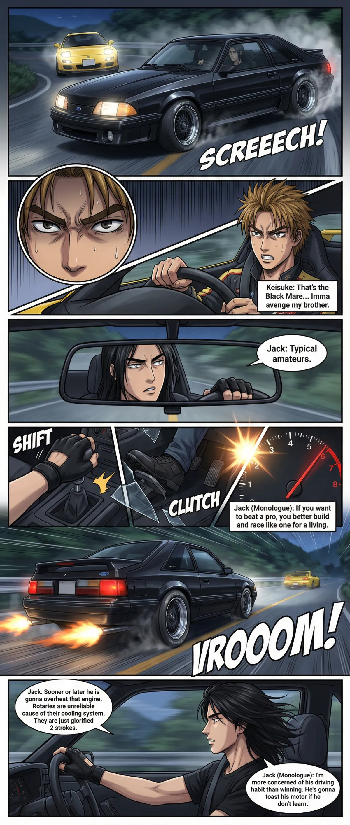 Initial D: Blackhounds final howl-8
