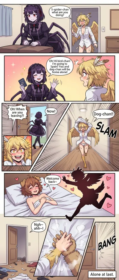 Finally, we are alone!