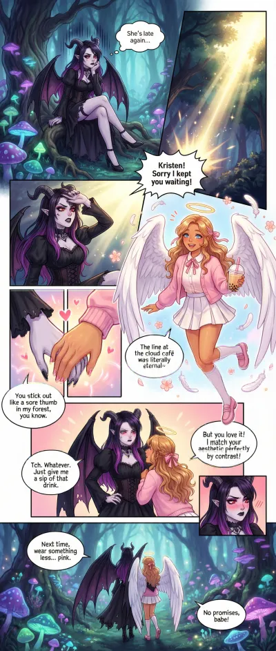 When an Angel Loves a Demon