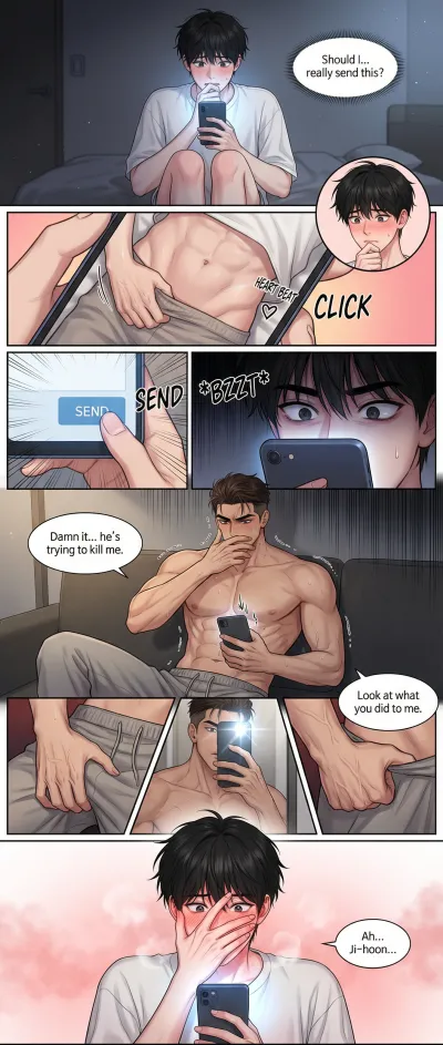 You look delicious. Wait for me.