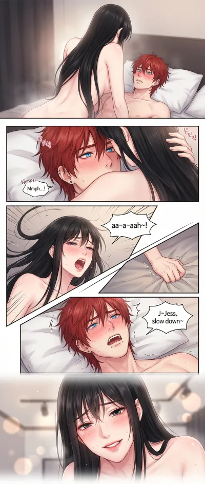 She's in control tonight.