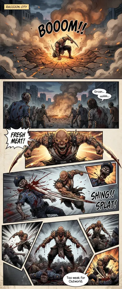 Fresh Meat in Raccoon City