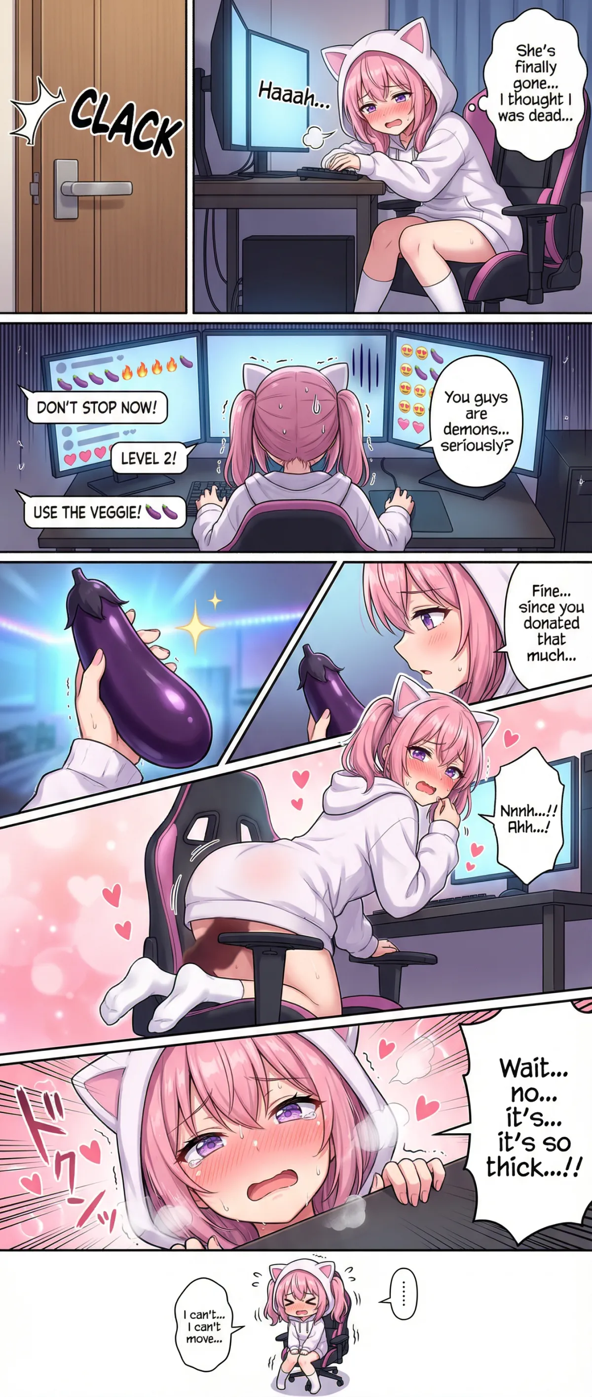 Pickle in her butt-2