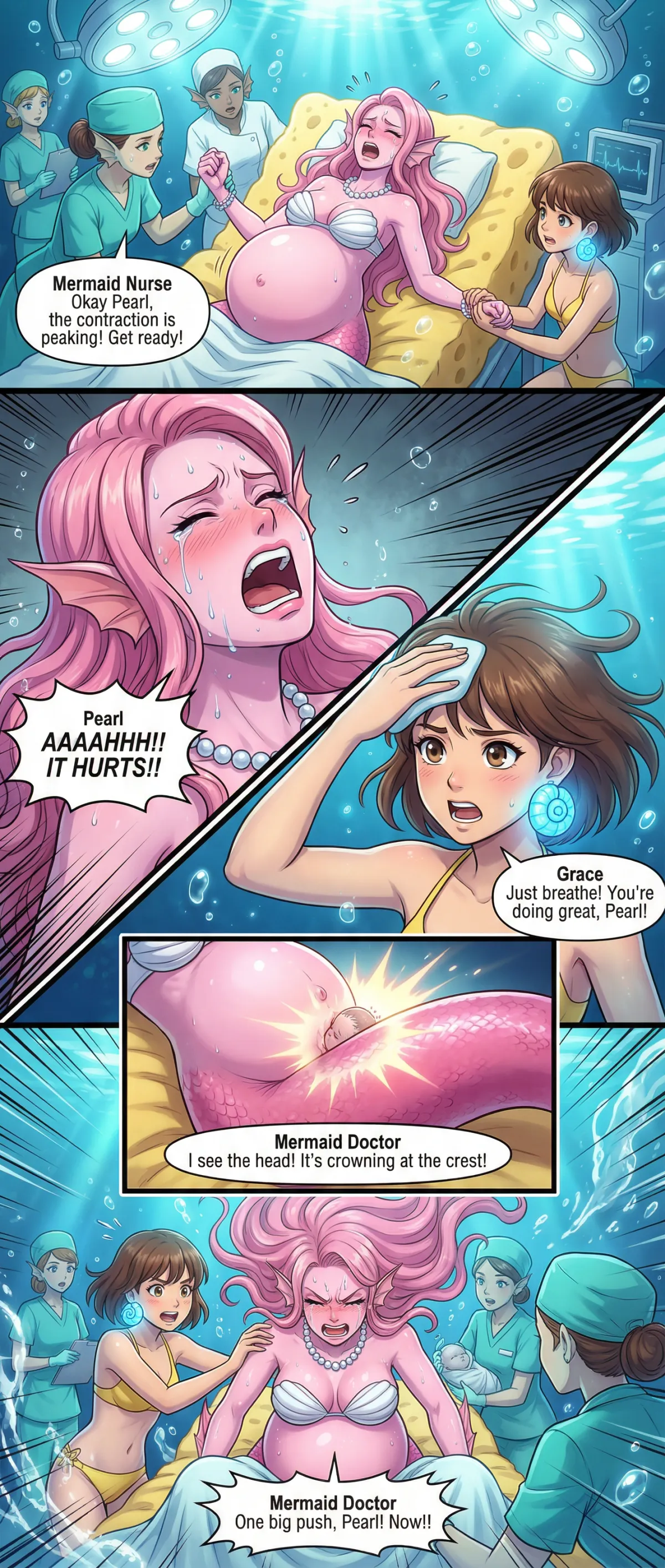 Hugs of a mermaid -5