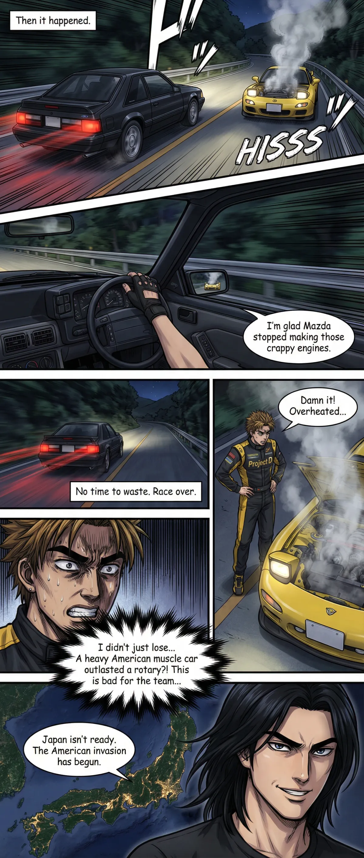 Initial D: Blackhounds final howl-9