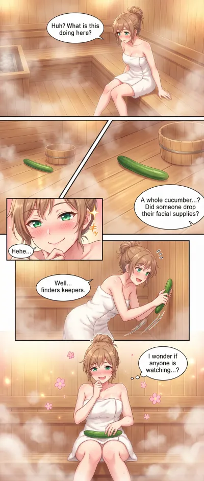 Cucumber up my Pus...