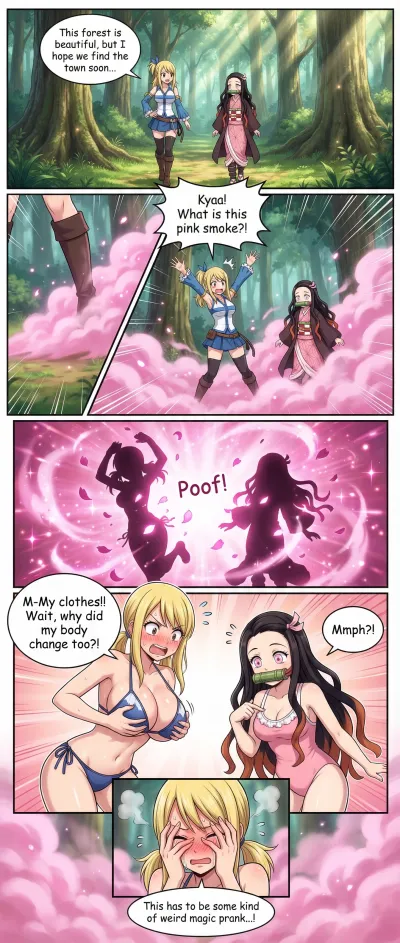 A Magical Wardrobe Malfunction