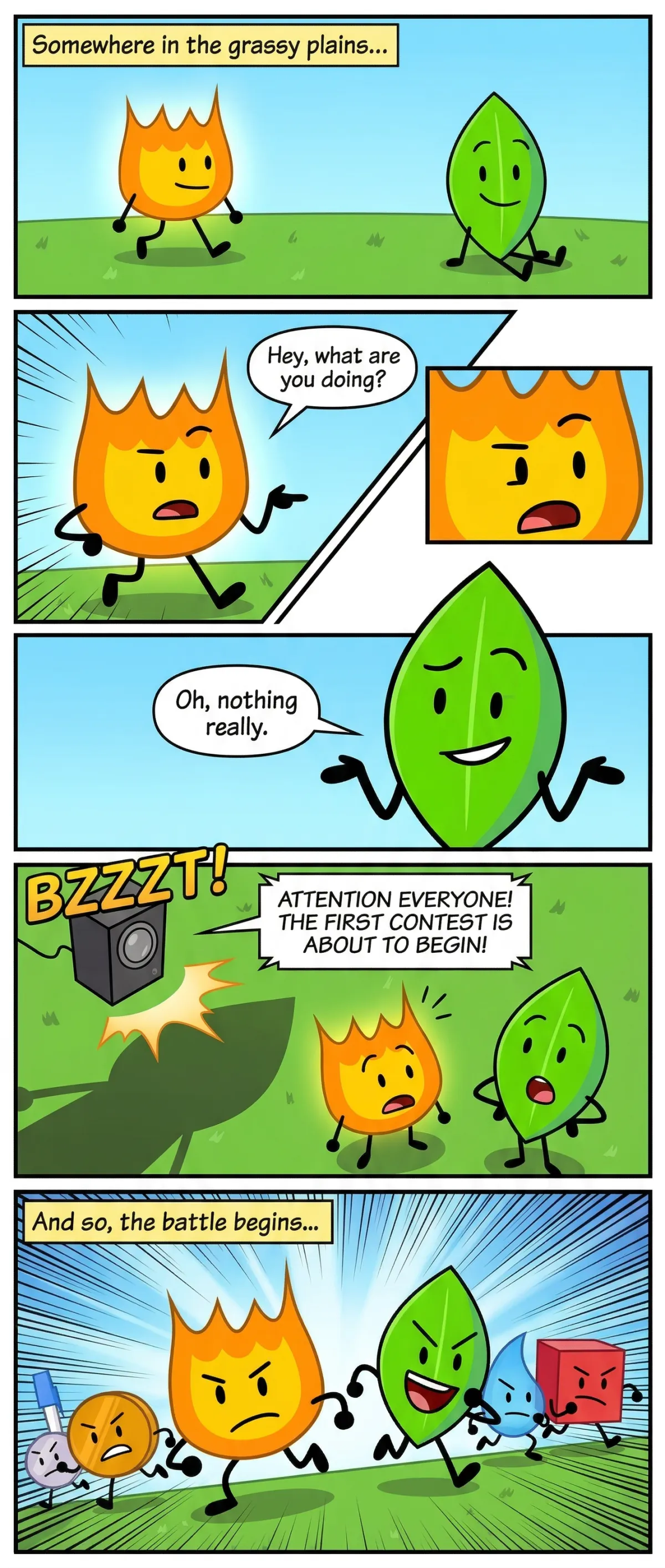BFDI Comic Series-1