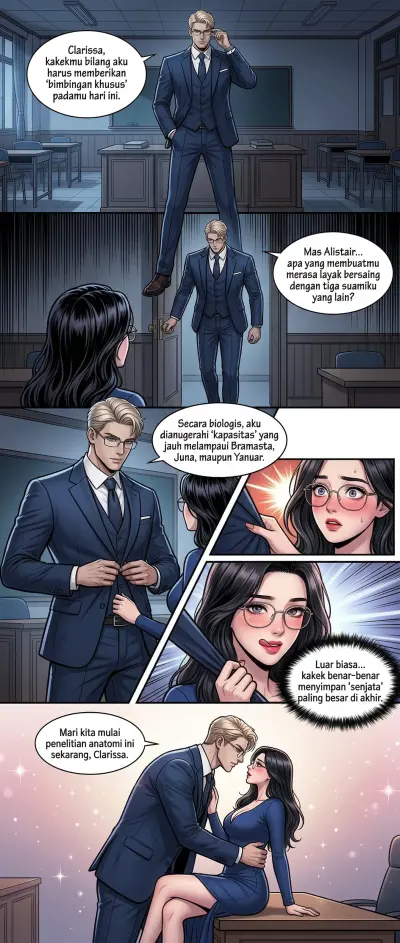 Gadis sekolah, Tiga suami paruh baya-6
