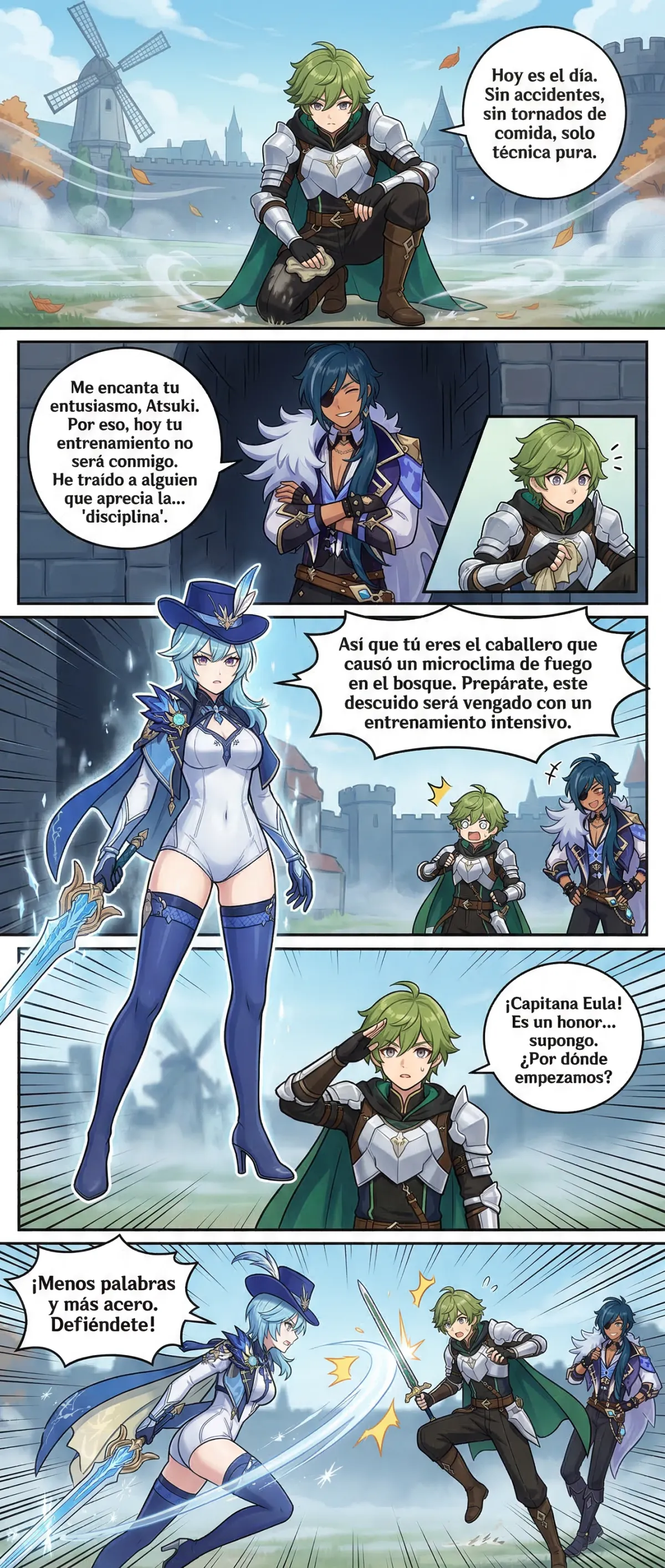 Genshin impact: Caballero Que Nadie Esperaba-12