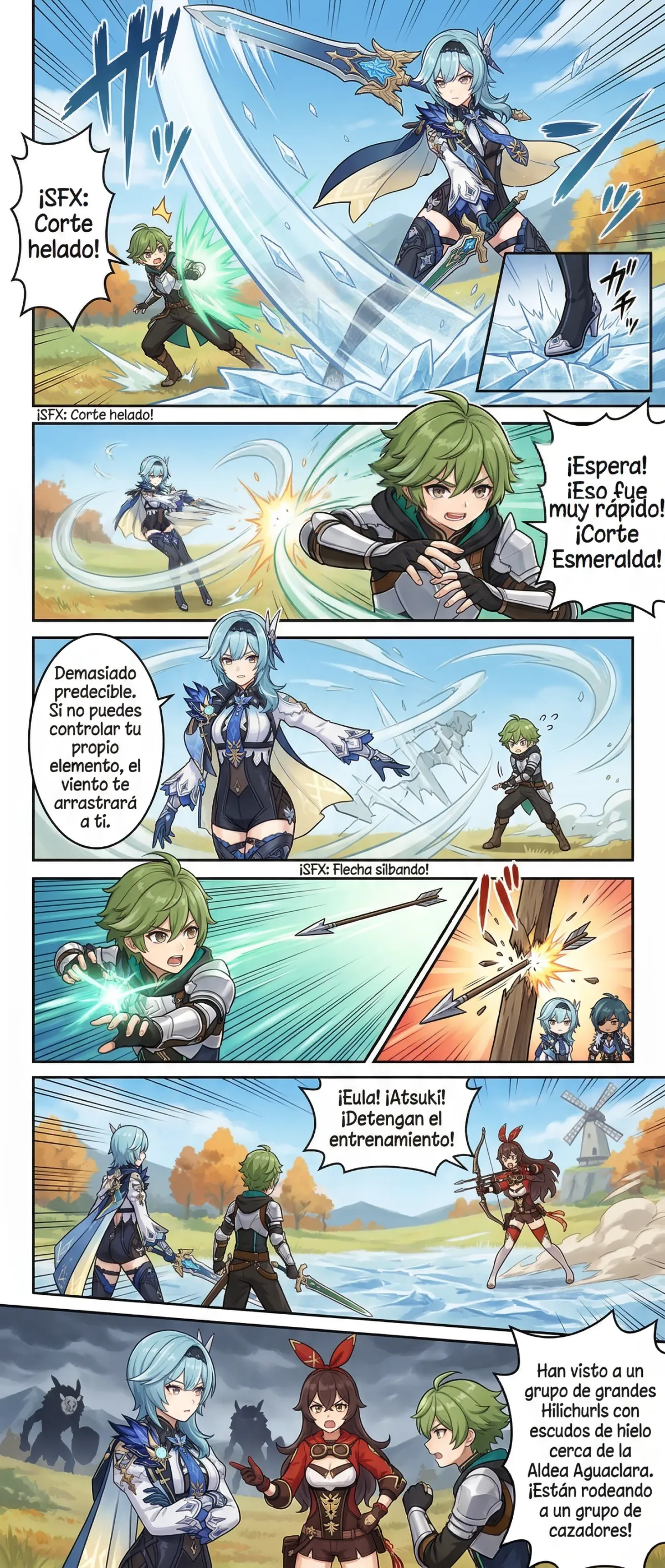 Genshin impact: Caballero Que Nadie Esperaba-13