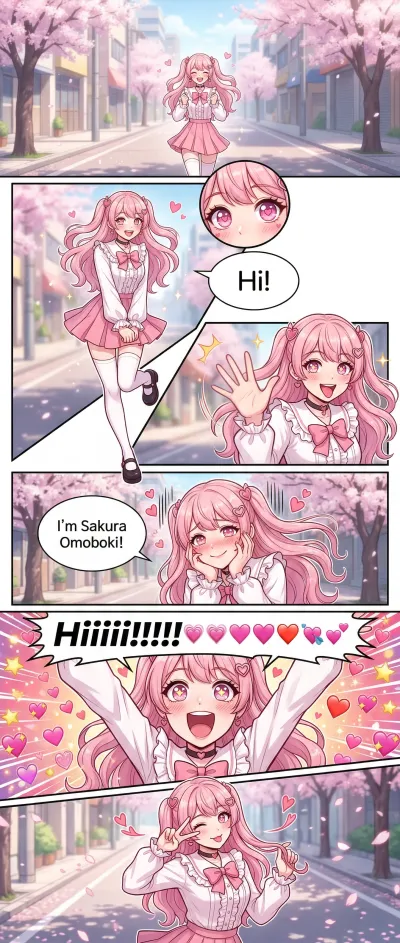 Sakura's Here to Steal Your Heart!