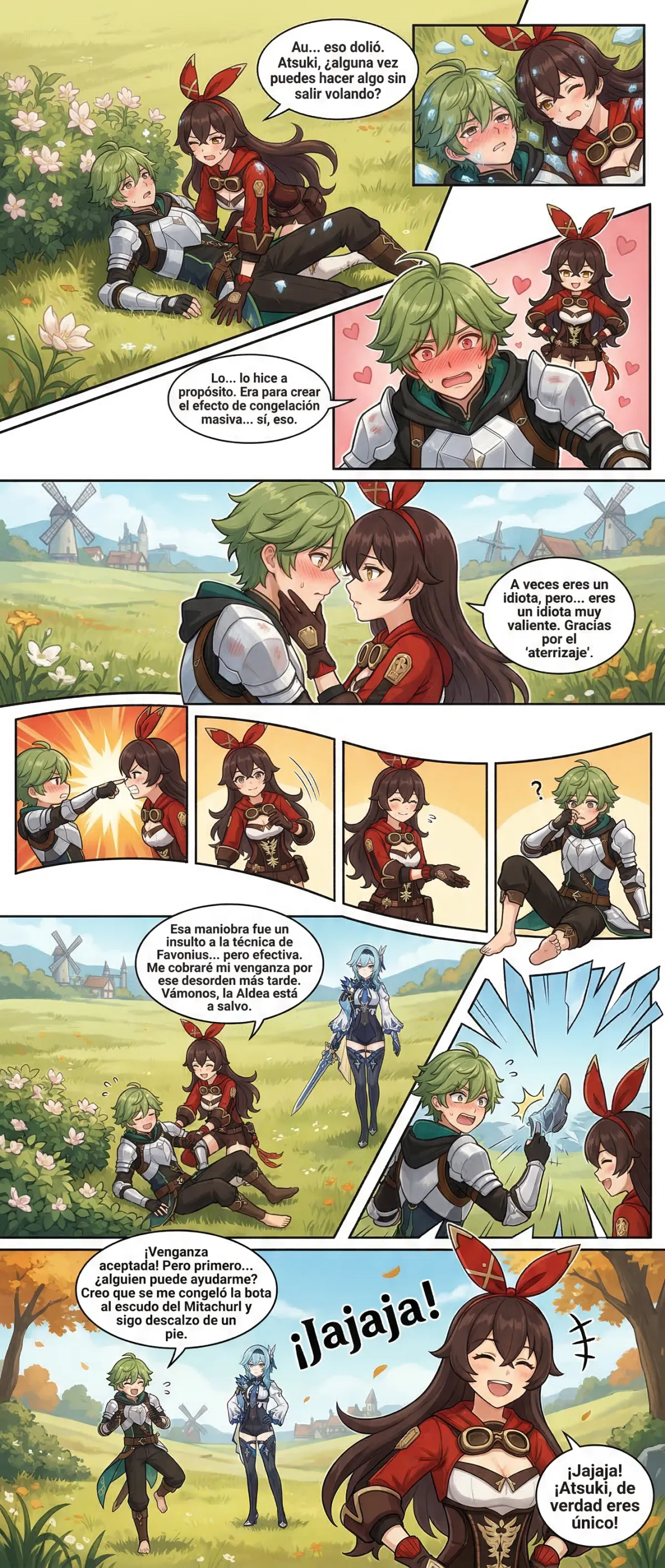 Genshin impact: Caballero Que Nadie Esperaba-15