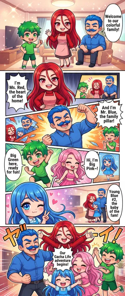 Season 1 Episode 1: Gacha Family!