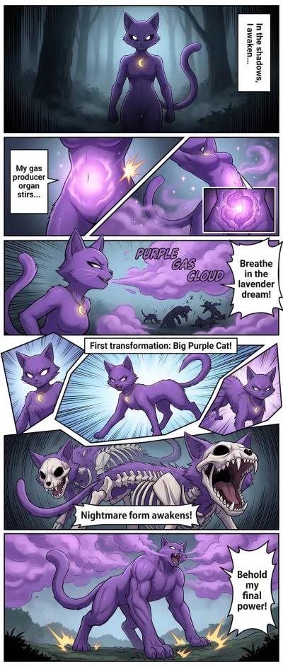 Cute Cat's Terrifying Secret