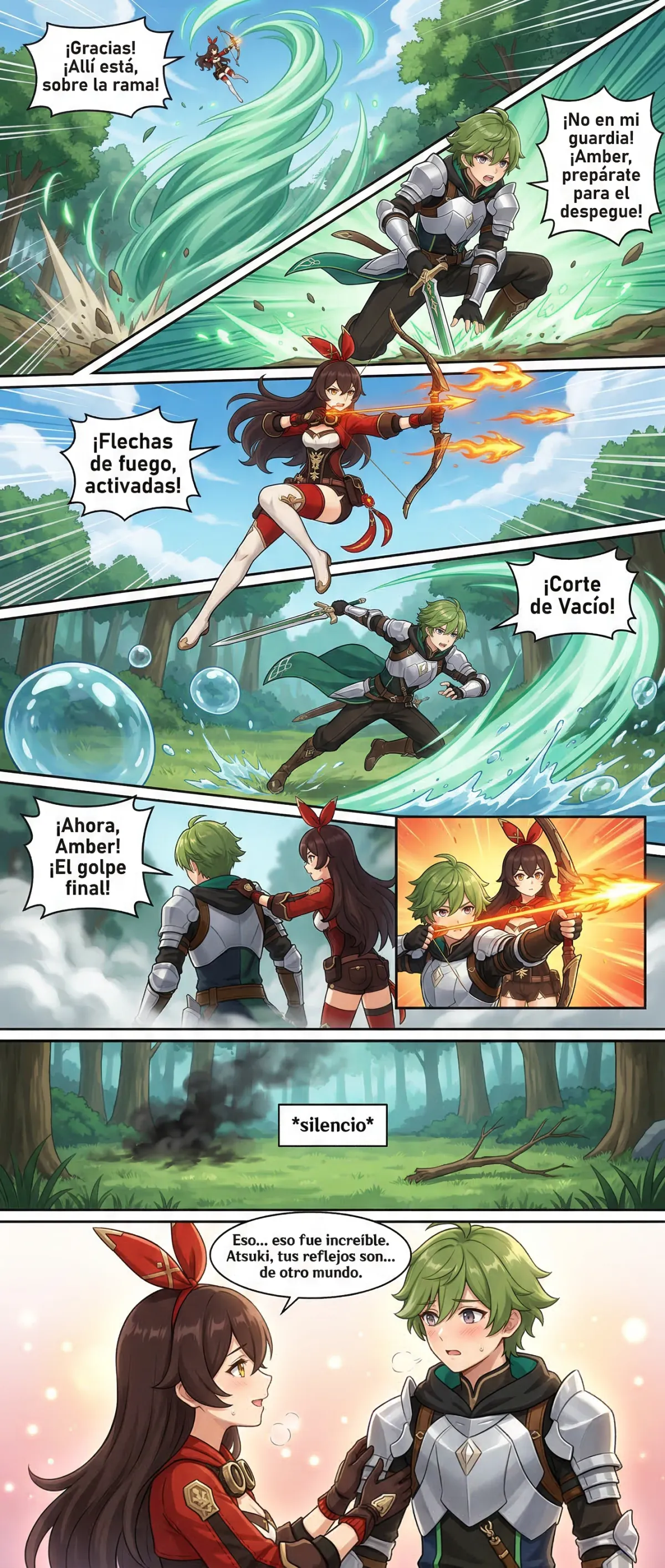 Genshin impact: Caballero Que Nadie Esperaba-7