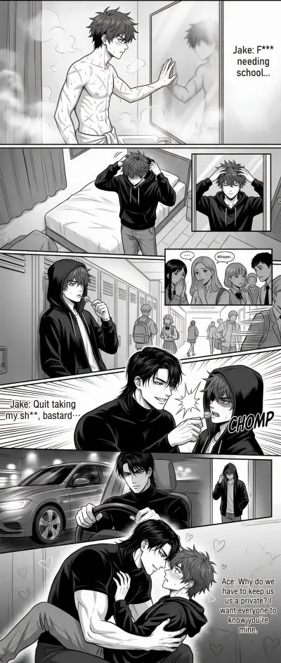 Abused Boyfriend x Mafia Boss