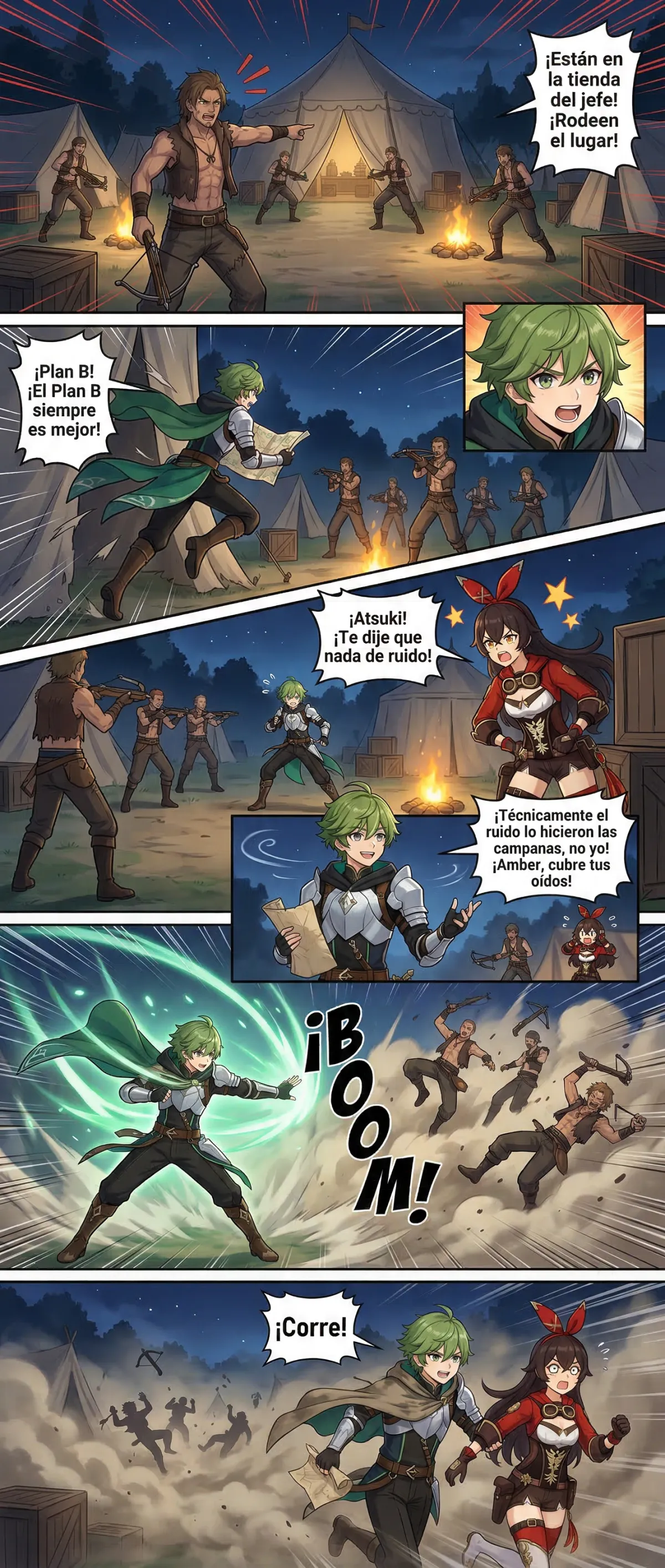Genshin impact: Caballero Que Nadie Esperaba-18