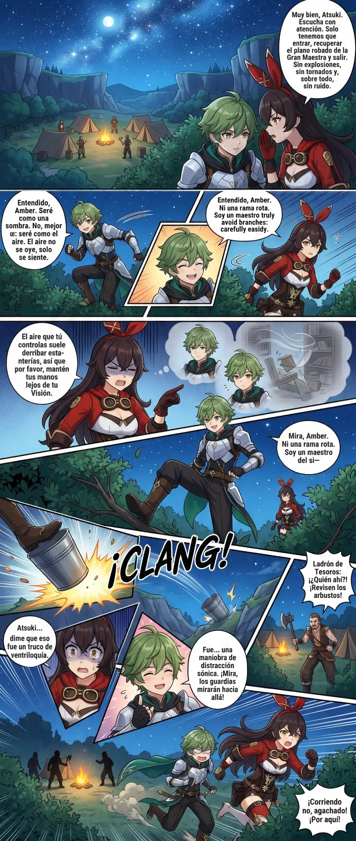 Genshin impact: Caballero Que Nadie Esperaba-16