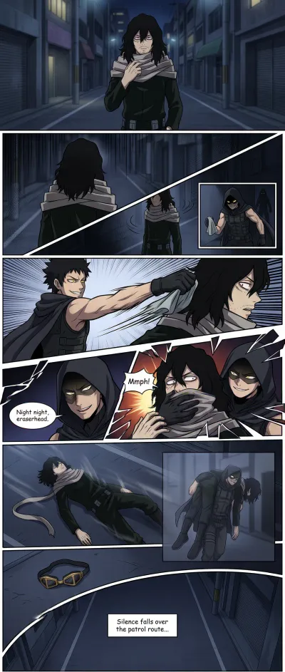 Aizawa gets kidnapped