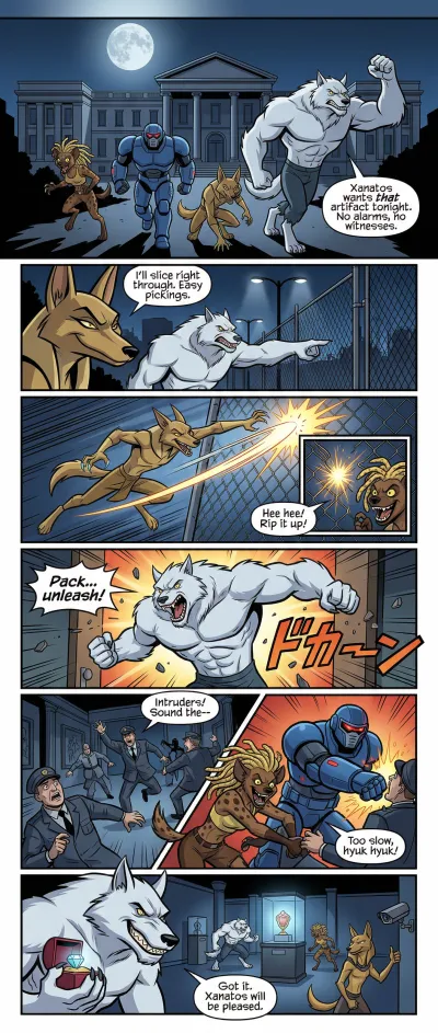 Unleash The Pack! Tonight's Heist!