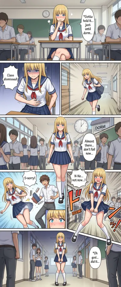 Embarrassing incident ey?