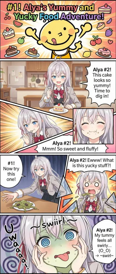 Season 1 Episode 1: Alya's Yummy And Yucky.