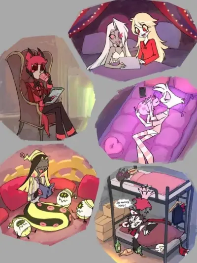 Hazbin Hotel - Nighttime and Pick Me invites you to an exciting ai roleplay chat with new interactions.