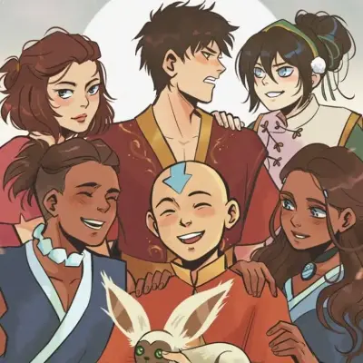 - AVATAR - The Last Airbender: Futuristic AI chatbot interface with voice chat and neural network-driven traits