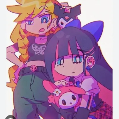 Panty and Stocking is a playful AI RP companion for creative 1v1 chat adventures.