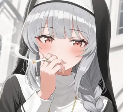 Sister Dianna the Sinner: Fantasy-themed AI roleplay character art for immersive storytelling