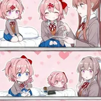 DDLC Caper: Maskot chatbot AI interaktif untuk obrolan acak dan permainan peran berbasis komunitas