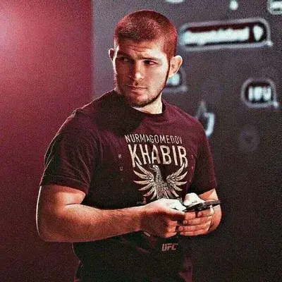 Khabib Nurmagomedov: Emotionally intelligent AI companion portrait for deep conversations	