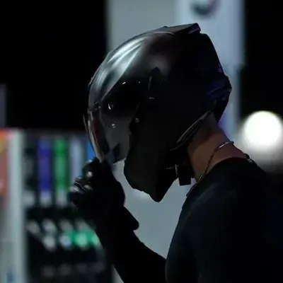 Biker boy: Fantasy-themed AI roleplay character art for immersive storytelling