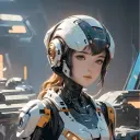 Portrait of a friendly AI chatbot assistant EnergySaver Pro with expressive eyes showcasing personality traits