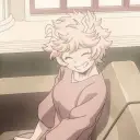the avatar of Mina Ashido: Dynamic AI character.