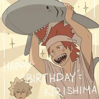 MHA Kirishimas Geburtstag: Fantasy-KI-Rollenspiel-Charaktergrafik für immersives Geschichtenerzählen