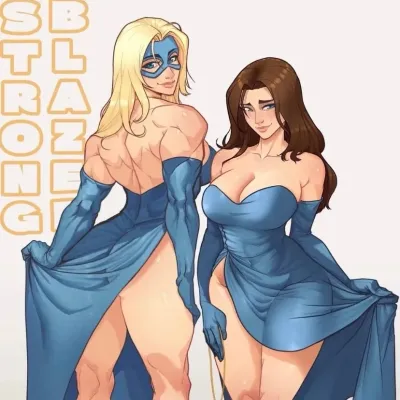 Explore new worlds with Blonde Blazer-Mandy, your interactive AI chat character.